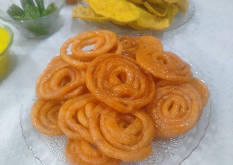 Recipe of Any-night-of-the-week Suji Jalebi