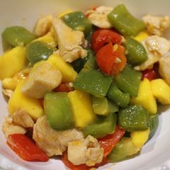 Chili Mango Chicken Stir-fry A picture of Chili Mango Chicken Stir-fry.