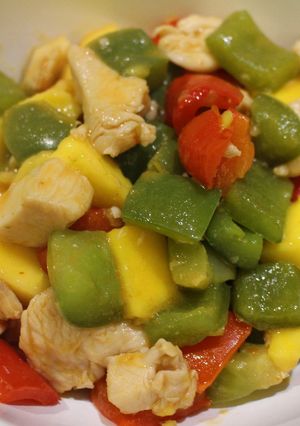 A picture of Chili Mango Chicken Stir-fry.