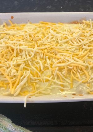 A picture of Chicken Lasagne.