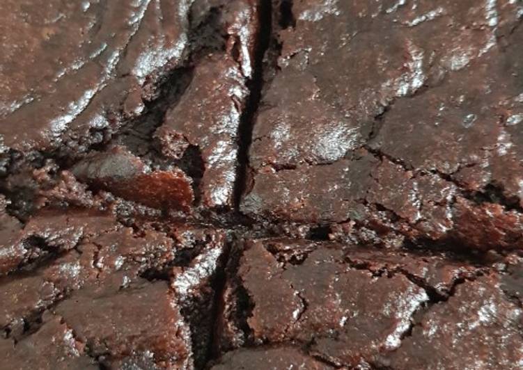 Recipe of Perfect Vegan gluten-free brownies