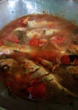 Foto resep Sup ikan masak merah #TantanganAkhirTahun