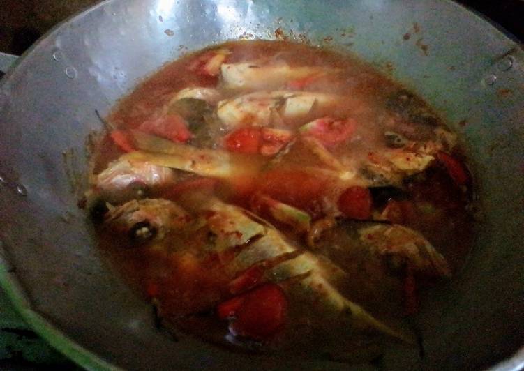 Sup ikan masak merah #TantanganAkhirTahun