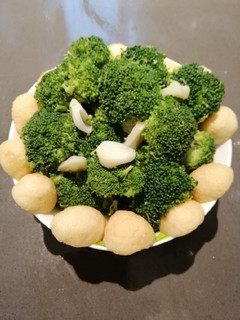 A picture of Boiled Brocolli.