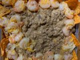 Doritos con carne molida y camarones🍤😋