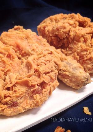 Foto resep Jawara Fried Chicken dg tepung bumbu homemade (Ayam Goreng Tepung Crispy / Krispi ala Dapur Jawara)