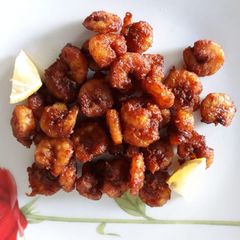 A picture of Prawn 65 | prawn fry recipe.