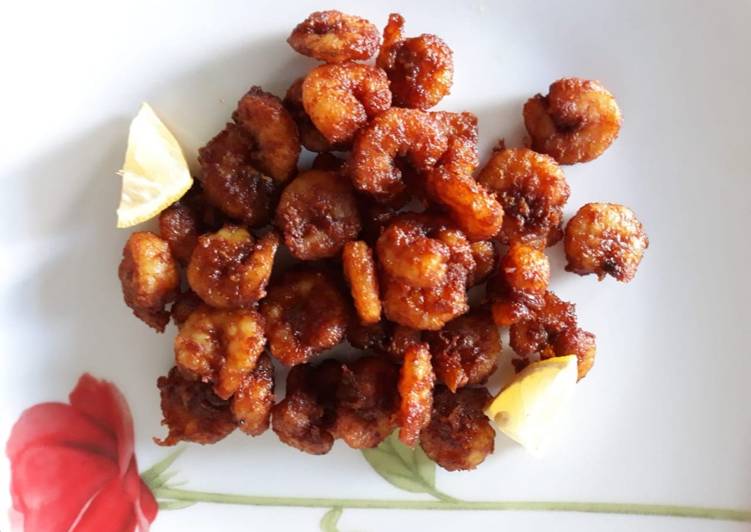 Prawn 65 | prawn fry recipe