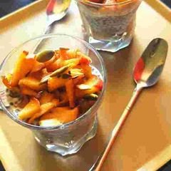 A picture of Apple Chia Pudding.