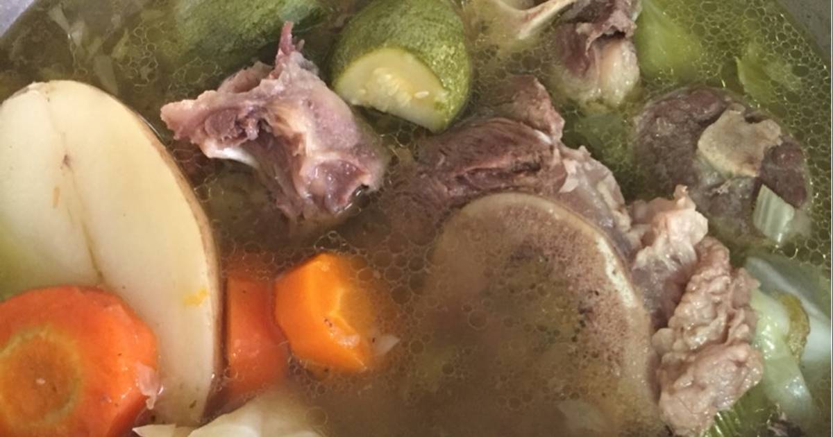 Caldo de Res o Cocido Norteño Receta de Patusa Serrano- Cookpad