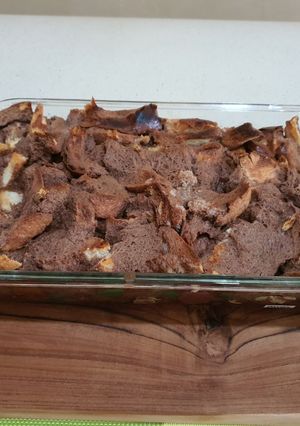 Foto resep Chocolate Bread Pudding Anna Olson
