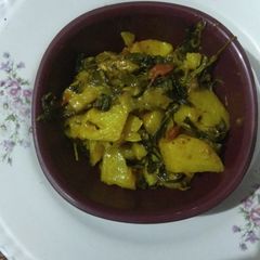 Aloo methi A picture of Aloo methi.