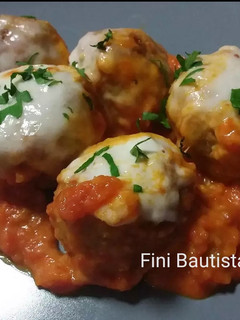 Una foto de Albóndigas de berenjena