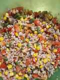 Insalata di farro e verdure