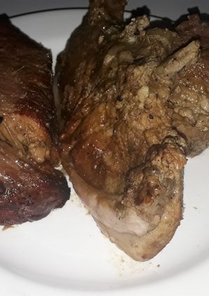 Una foto de Carne de cerdo asada en cazuela🥩🥩