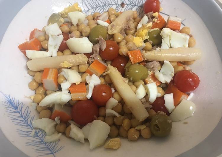 Ensalada de garbanzos