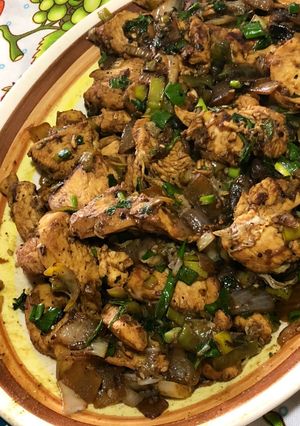 Una foto de Pechuga de Pollo toque oriental