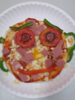 Una foto de Pizza para niños