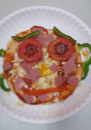 Una foto de Pizza para niños