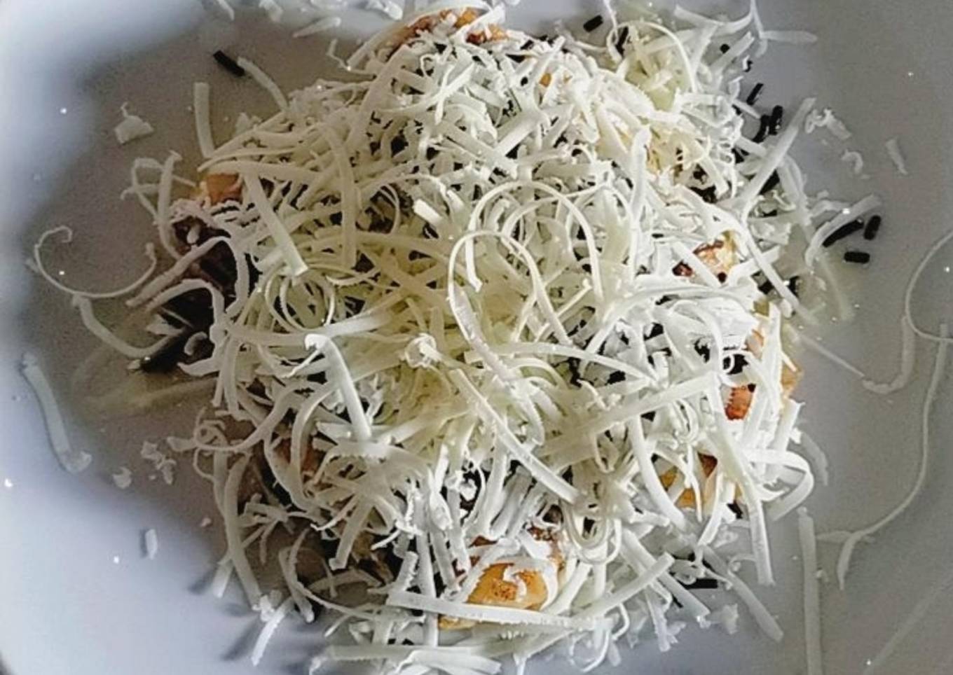 Pisang goreng keju