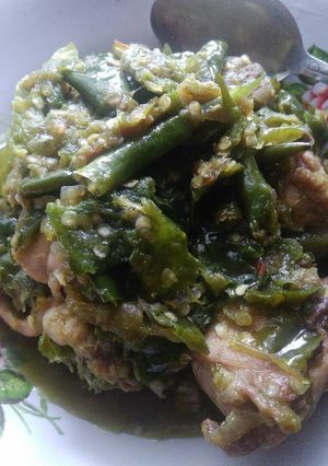 Foto resep Ayam sambel ijo
