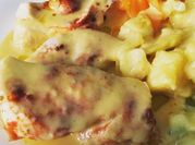 Una foto de sopa pollo thermomix