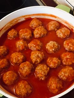 Paradicsomos húsgombóc 🍅 recept fotója