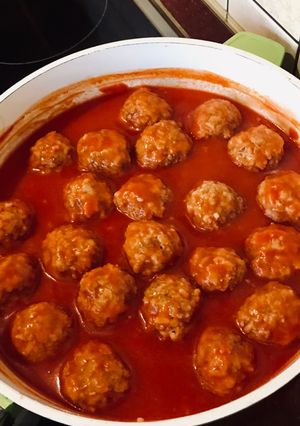 Paradicsomos húsgombóc 🍅 recept fotója
