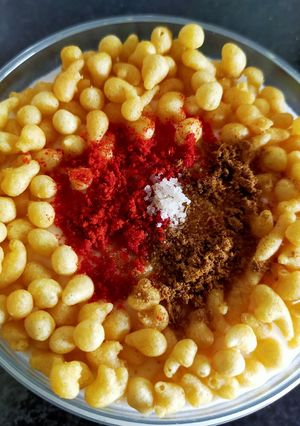 A picture of Boondi Raita.