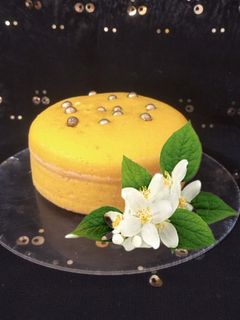 عکسی از دستور مینی کیک بهار نارنج🎂🍊