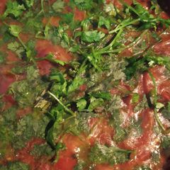 A picture of Rajma masala.