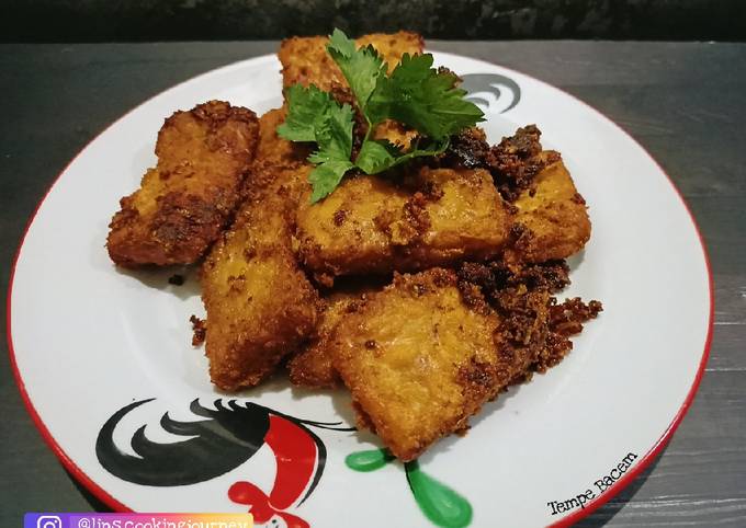 Resep Tempe Bacem (Resep warisan) Anti Gagal