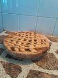 Pasta frola de mermelada de higo