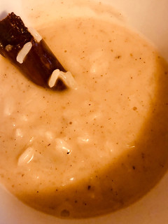 Una foto de Arroz con leche evaporada de coco (vegano)