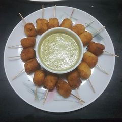 A picture of Veg keema balls.