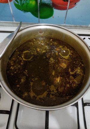عکسی از دستور قورمه‌سبزی 😋