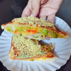 A picture of Bombay toast sandwich.