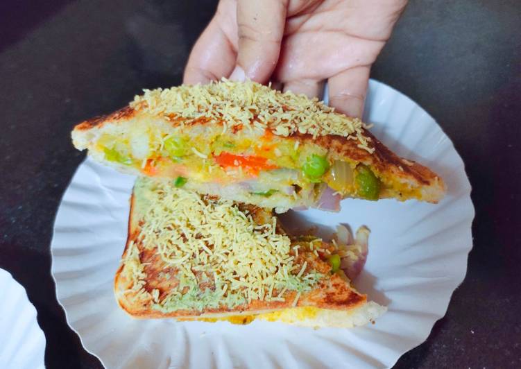 Recipe of Speedy Bombay toast sandwich