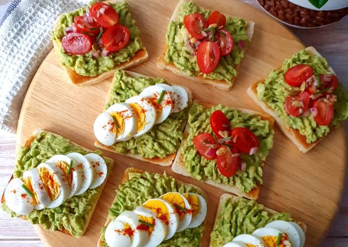 Tartines d'avocats