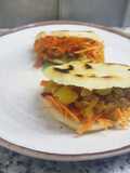 Arepas rellenas de vegetales