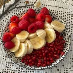 Una foto de Porridge de frutas