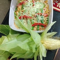 A picture of Baked Corn.