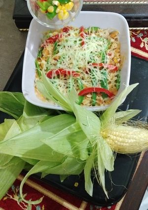 A picture of Baked Corn.