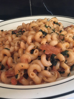 A picture of Macaroni Jollof.