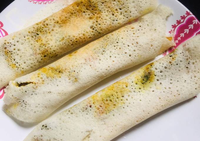 How to Prepare Homemade Plantain flower masala dosa