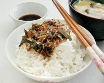 Fresh, Making Recipe Dashi Leftover Furikake Home Style