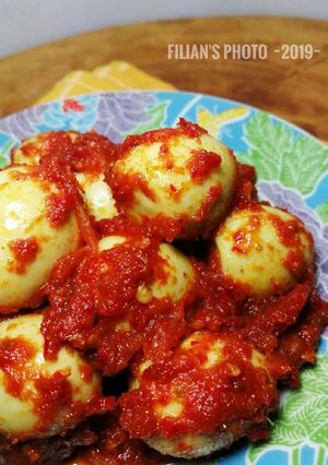 Foto resep Telur Puyuh Bumbu Sambal