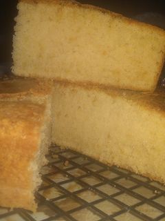 Una foto de Bizcochuelo de vainilla con aceite