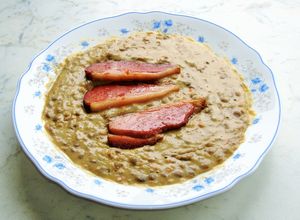 Lencsefőzelék recept fotója