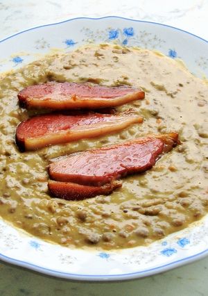 Lencsefőzelék recept fotója